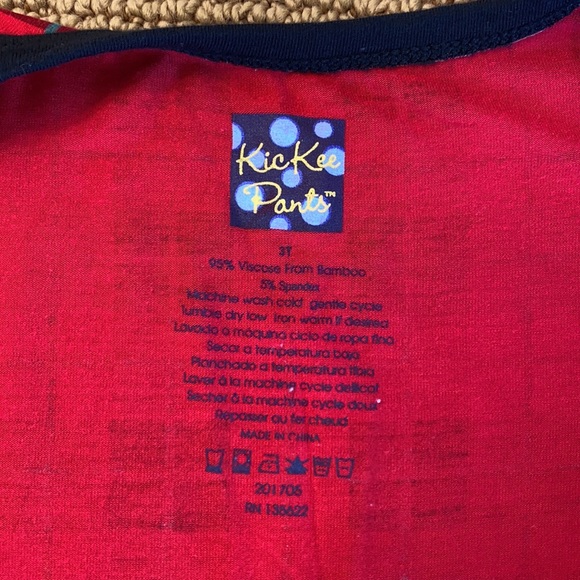 Kickee Pants Plaid Ruffle Footie with Zipper - EUC - Picture 6 of 6